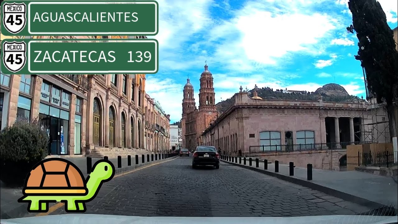 🇲🇽De Cd de Aguascalientes a Cd de Zacatecas (via libre)(tiempo real)