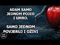 Adam je samo jednom pojeo plod smrti i umro je. | Povjeruj u Isusa samo jednom i oživjećeš zauvijek.