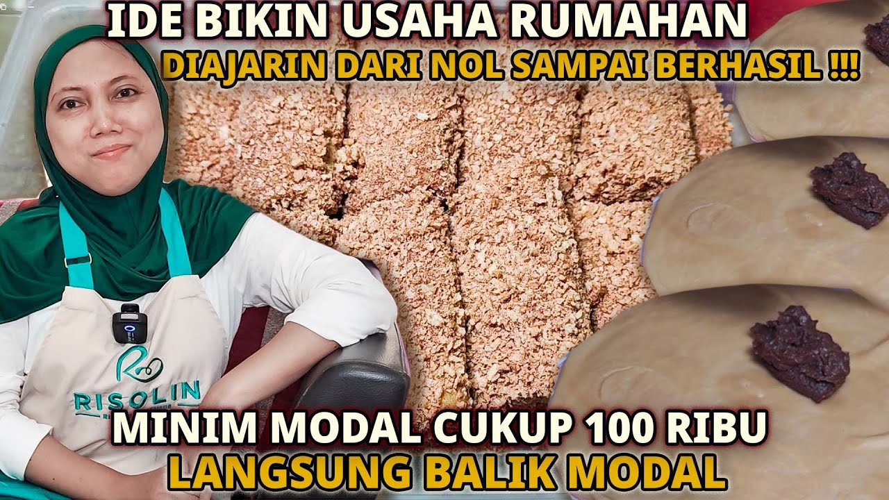 PADAHAL CUMA DIRUMAH AJA ‼️MODAL CUMA 100RB BISA MEMULAI SAMPAI DIAJARINYA DARI NOL SAMPAI BERHASIL