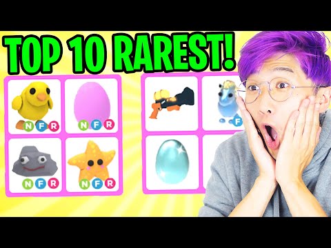 Can We Get The TOP 10 RAREST PETS In Roblox ADOPT ME!? (PET ROCK!?)