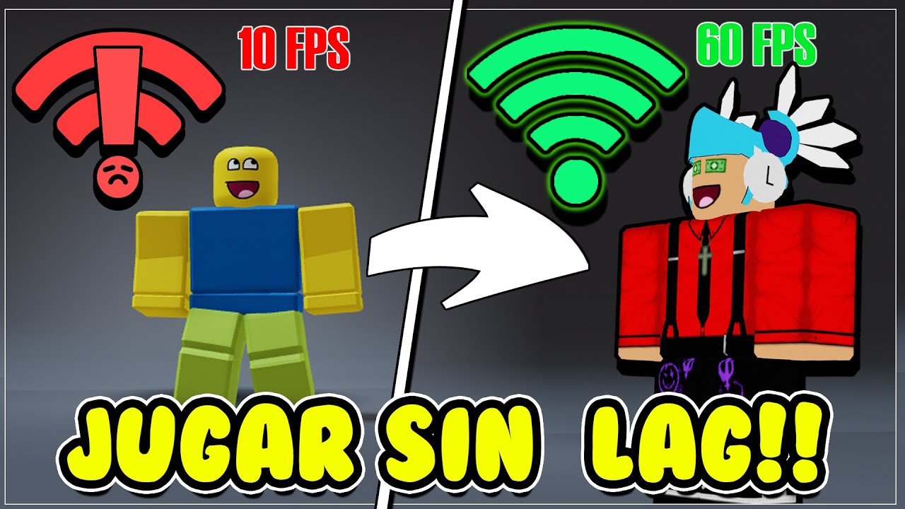 COMO QUITAR EL LAG DE ROBLOX Y PODER JUGAR BIEN!! ( FUNCIONA 2024✅)