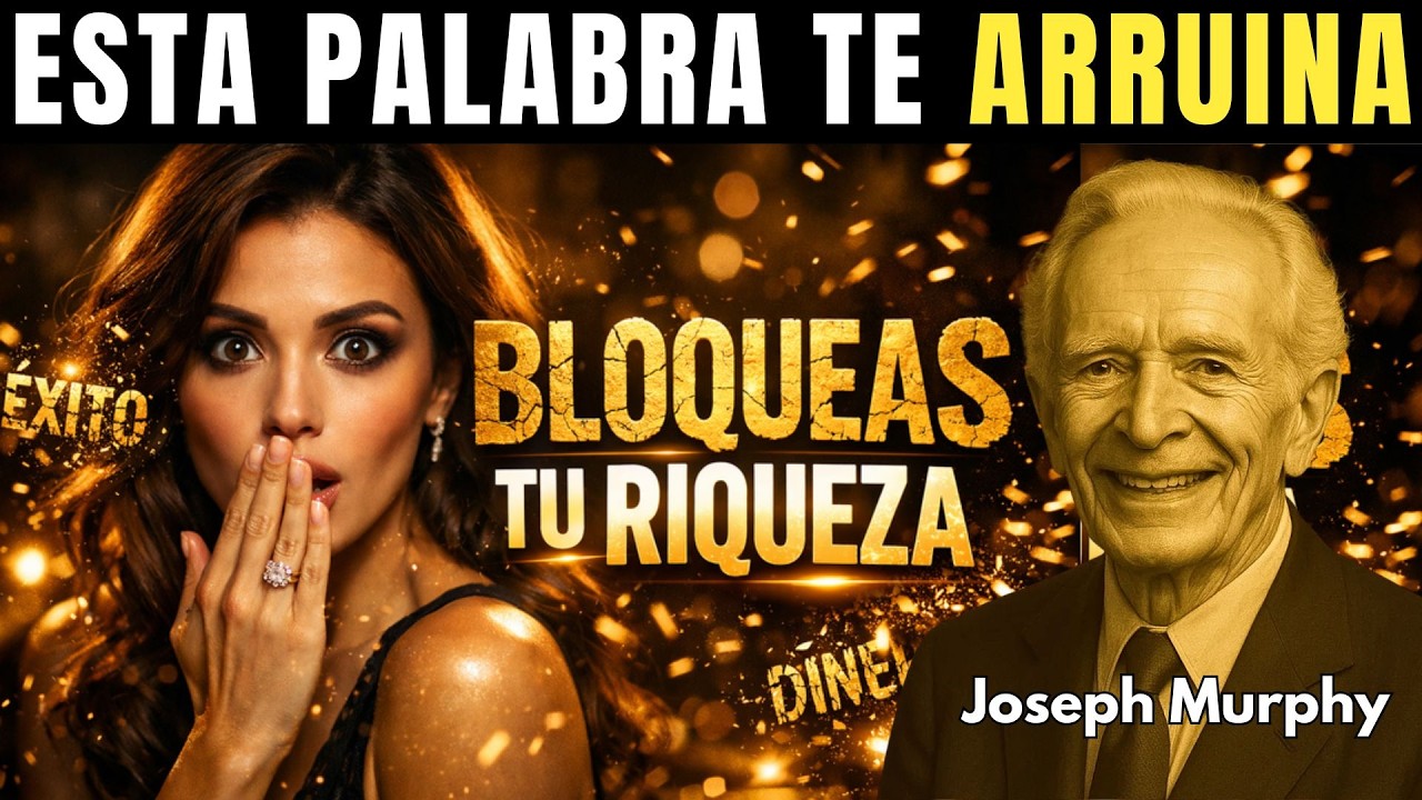 NO DIGAS ESTA PALABRA si no quieres VOLVERTE RICO | Joseph Murphy lo revela