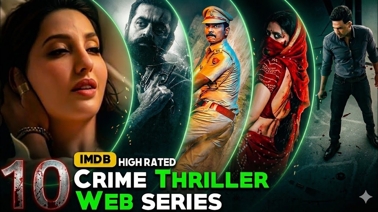 Top 10 Best Crime Thriller Web series in hindi | Best Suspense Thrillers WebSeries 2026