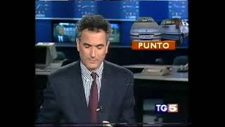 Presentazione Fiat Punto 1993. Telegiornali Nazionali