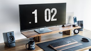 Perfect Productive Workspace – Minimal Office + Desk Tour screenshot 5