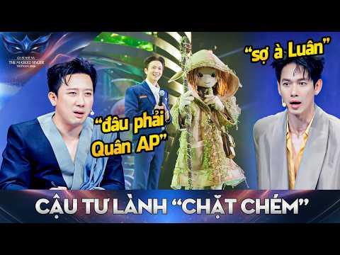 CAU TU LANH creates a "smokescreen," leaving Tran Thanh and Song Luan BAFFLED | The Masked Singer