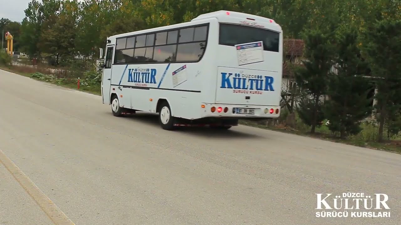 Otobüs D Sınıfı Ehliyet İçin Sınav Eğitimi ve Güzergah