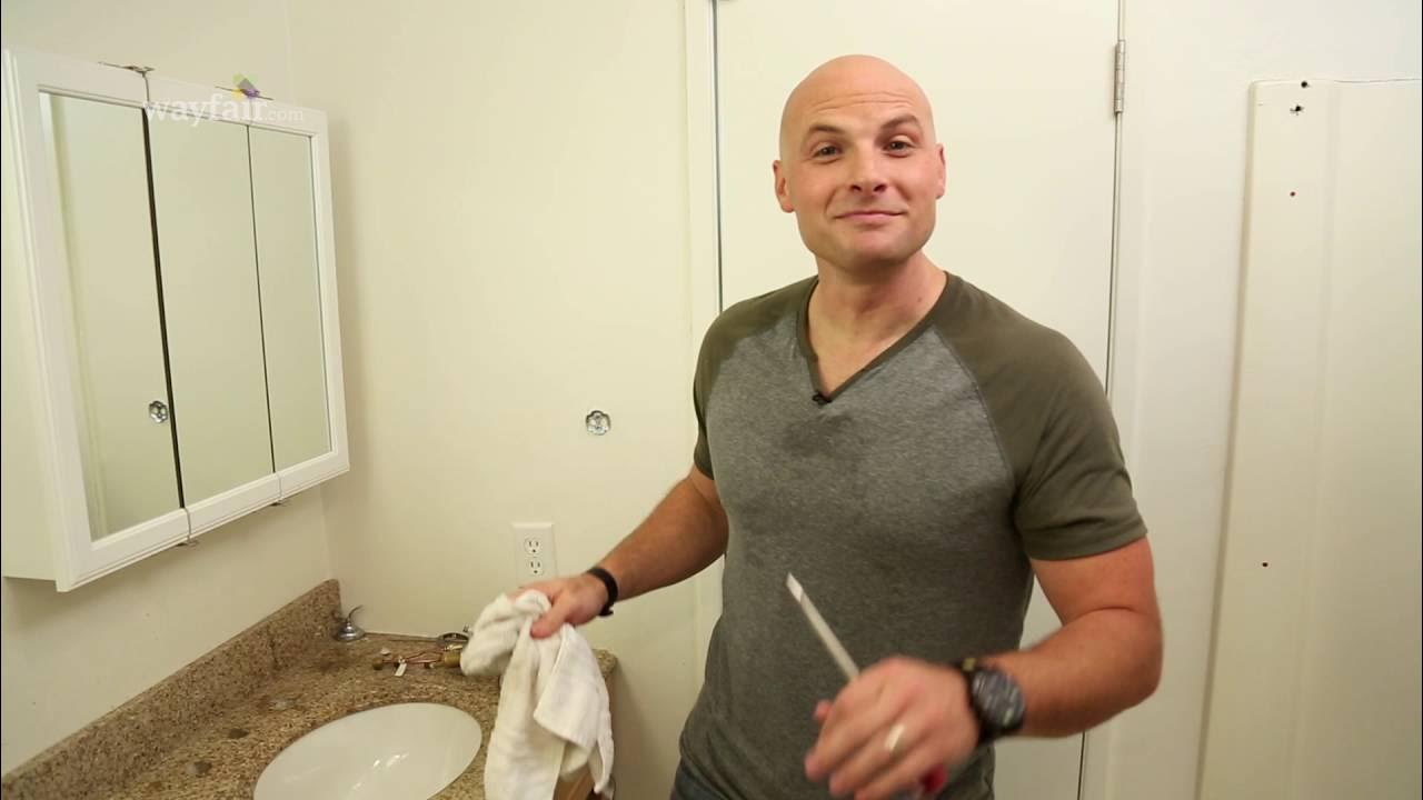 How to Replace a Bathroom Faucet YouTube