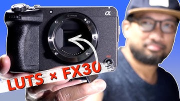 EASY STEP-BY-STEP Process On How To Load LUTS On The SONY FX30!