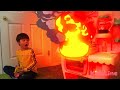 火事? 消防士ごっこ 料理中は注意!!? キッズマナー おゆうぎ こうくんねみちゃん pretend play Firefighter Attention to fire during cooking