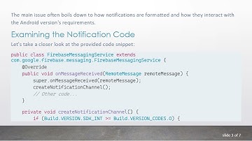 Troubleshooting Android Notifications Not Appearing in API 25 and Lower