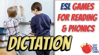 ESL Games For Reading & Phonics | Dictation - Videos For Teachers screenshot 4