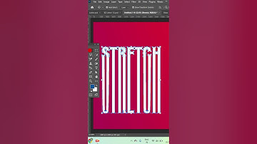 Stretch Text Effect Photoshop | Photoshop Tutorial Easy