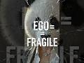 Your Ego Is Stopping You #mindset #discipline