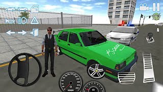 Modifiyeli Şahin (Yeşil) Araba Oyunu || Real Car Driving Simulator 3D - Android Gameplay FHD
