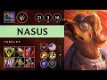 Nasus Jungle vs Yorick - NA Grandmaster Patch 25.13