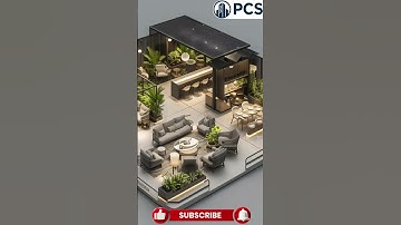 Duplex House Elevation Created with AutoCAD and 3ds Max #shorts