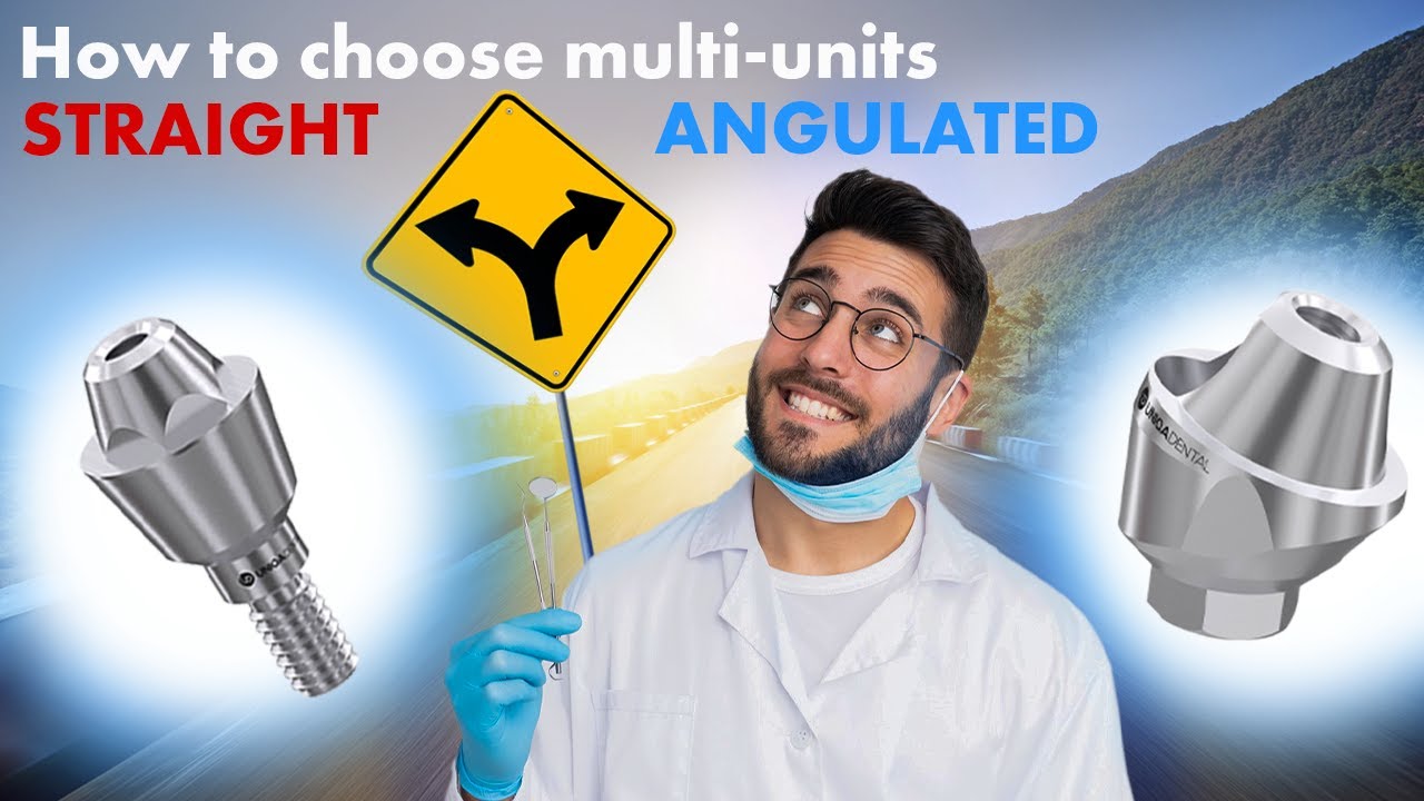What to choose straight or angulated multi units? Dental implants in