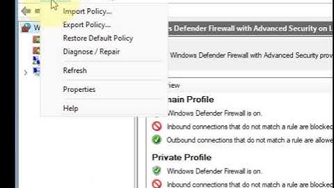 Firewallinstellingen importeren en exporteren in Windows 11
