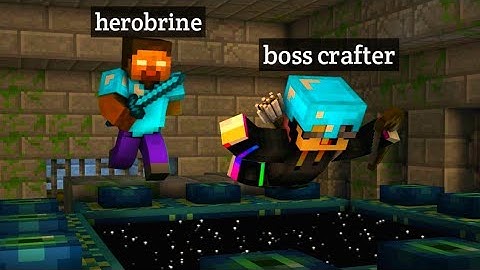 Herobrine found in  Minecraft - 1.16 - nether update ( scary )