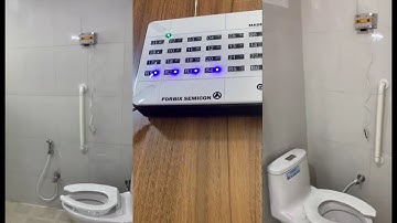 CRPF Hospital wireless toilet call button washroom alert switch nurse call FORBIX SEMICON (2/2)
