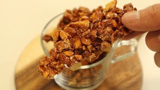 바삭바삭 맛있는 아몬드 크로칸트 만들기 feat.노오븐 - Almond croquant Cookies Recipe l 호야TV - ASMR