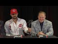 The Reds introduce OF Nick Castellanos.