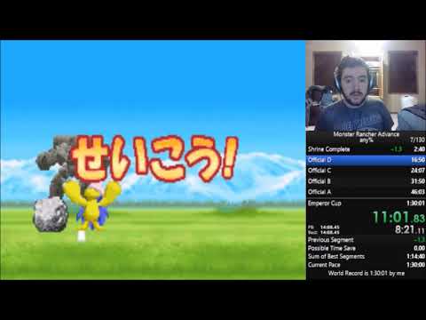 Monster Rancher Advance Speedrun 1:26:54