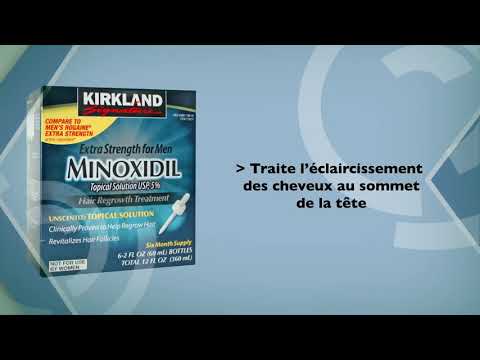 Traitement de la Calvitie Masculine: Minoxidil 5% pour hommes