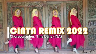 CINTA REMIX 2022 || Line Dance || By Twins LD || Choreographer Tina Dany