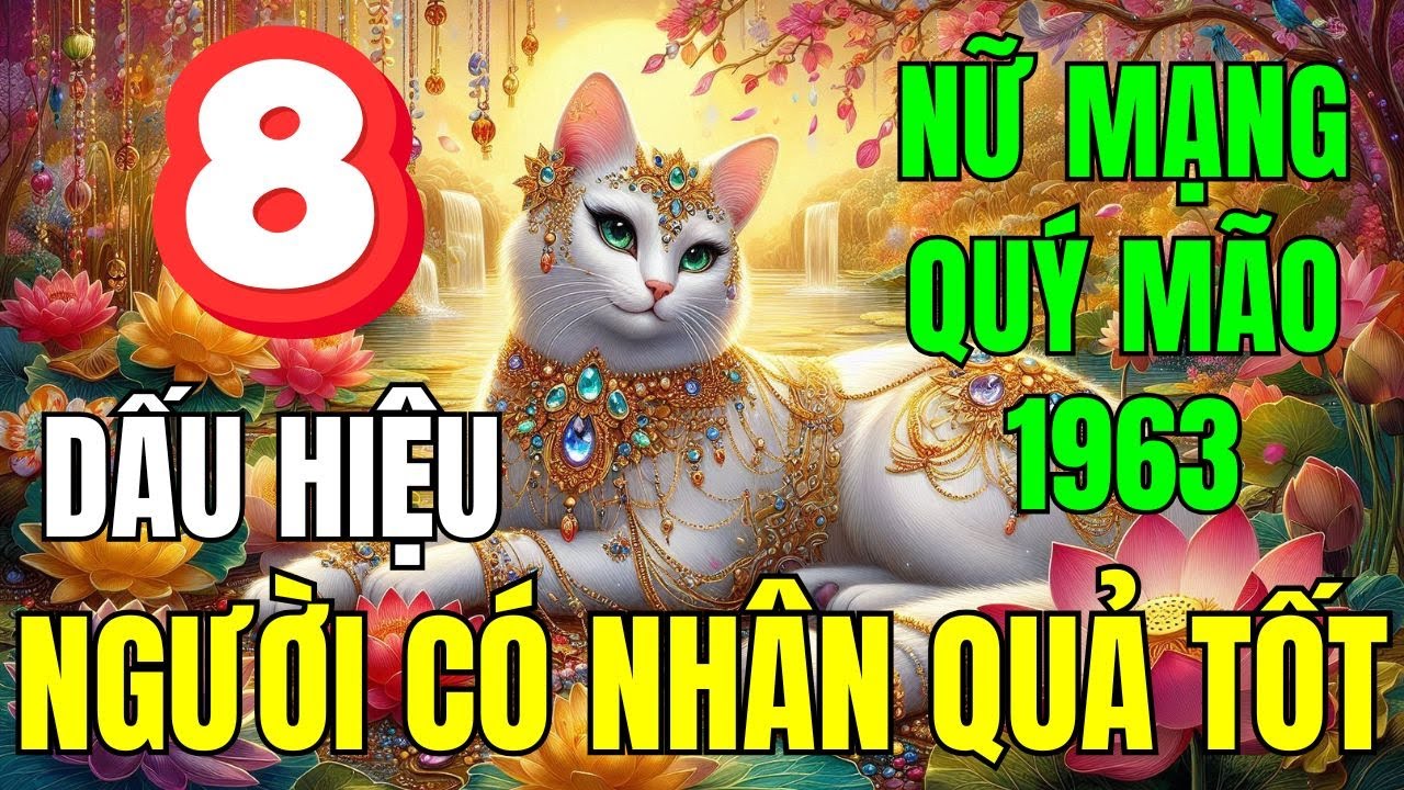 Tử Vi Vận Số Nữ Mạng Tuổi Quý Mão 1963, Mệnh Kim Bạch Kim: 8 Dấu Hiệu Là Người Có Nhân Quả Tốt