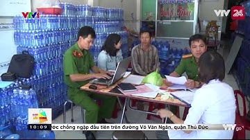 Quảng Nam: Phát hiện cơ sở sản xuất nước uống dùng hóa chất không rõ nguồn gốc  - Tin Tức VTV24