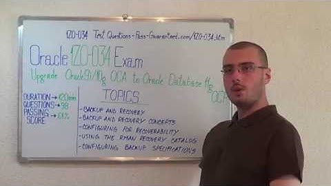 1Z0-034 – Oracle Exam 9i/10g OCA Test Database Questions