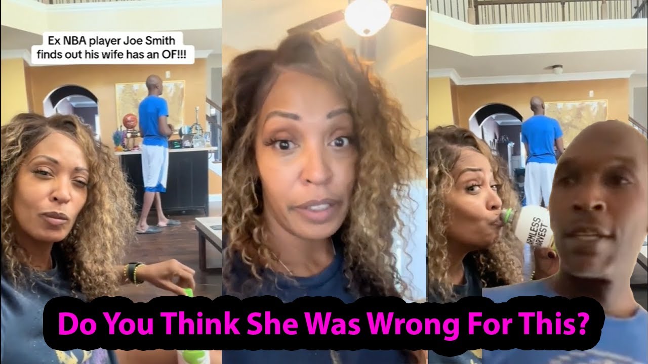 Ex-NBA Player Joe Smith Is NOT A ONLYFAN Of His Wife, Now She Is Defending Herself [VIDEO]