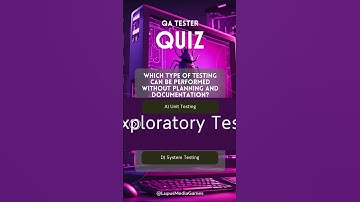 QA Tester Quiz Test with no documentation #quiz #trivia #qa