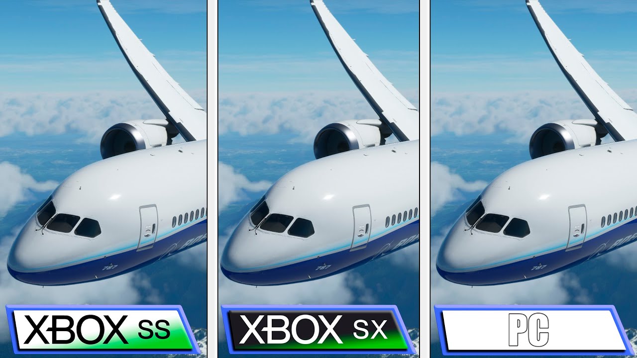 Microsoft Flight Simulator X vs Microsoft Flight Simulator 2020 Graphics  Comparison Video