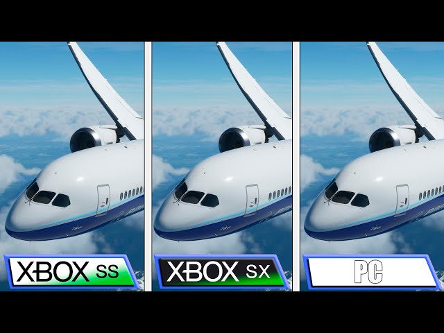 Flight Simulator 2020 - PS4 vs Xbox One Graphics Comparison 