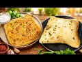 🧄🧀 Garlic Butter Cheese Paratha Recipe | Crispy Cheese Stuffed Paratha | Easy Breakfast Recipe