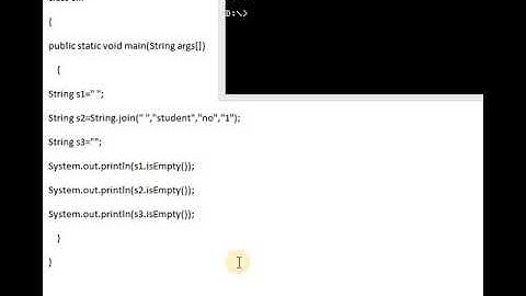 string isempty() in java by bijan krishna paul