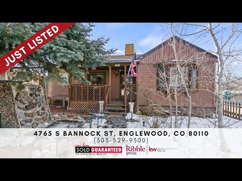 4765 S Bannock Street, Englewood, CO home video tour
