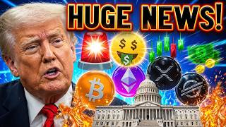 HUGE! BITCOIN RALLIES AS TRUMP SIGNALS HE IS BULLISH ON CRYPTO! CLARITY ACT NEW DEADLINE!