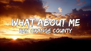 Rex Orange County - What About Me (Lyrics) | Television / So Far So Good