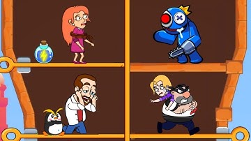 Home Pin Pull The Pin New Levels (165 - 180) Android Gameplay Walkthrough Part  #7