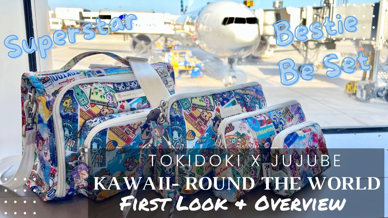 Tokidoki x Jujube Kawaii-round the World Reaction, Overview & Close-ups/ Superstar, Bestie, Be Set