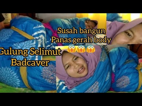 Challenge Gulung selimut Badcaver |Gak bisa gerak😱😱 Ngosngosan⁉️⁉️⁉️