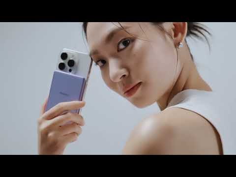 【 世界最薄 7.3mm X Qi2 最強充電技術 】Mag Slim Qi2 磁吸行動電源,充電 11 倍快!