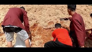 PROSES PEMBUATAN BRIKET DARI LIMBAH AMPAS SAGU