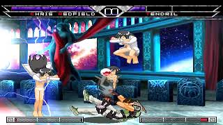 KOF MUGEN Chris Redfield Vs Tendril