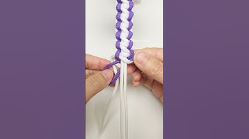 How to Tie the Knot | Easy Macrame & Bracelet Tutorial  #shortstutorial #diy #macrame #knotting
