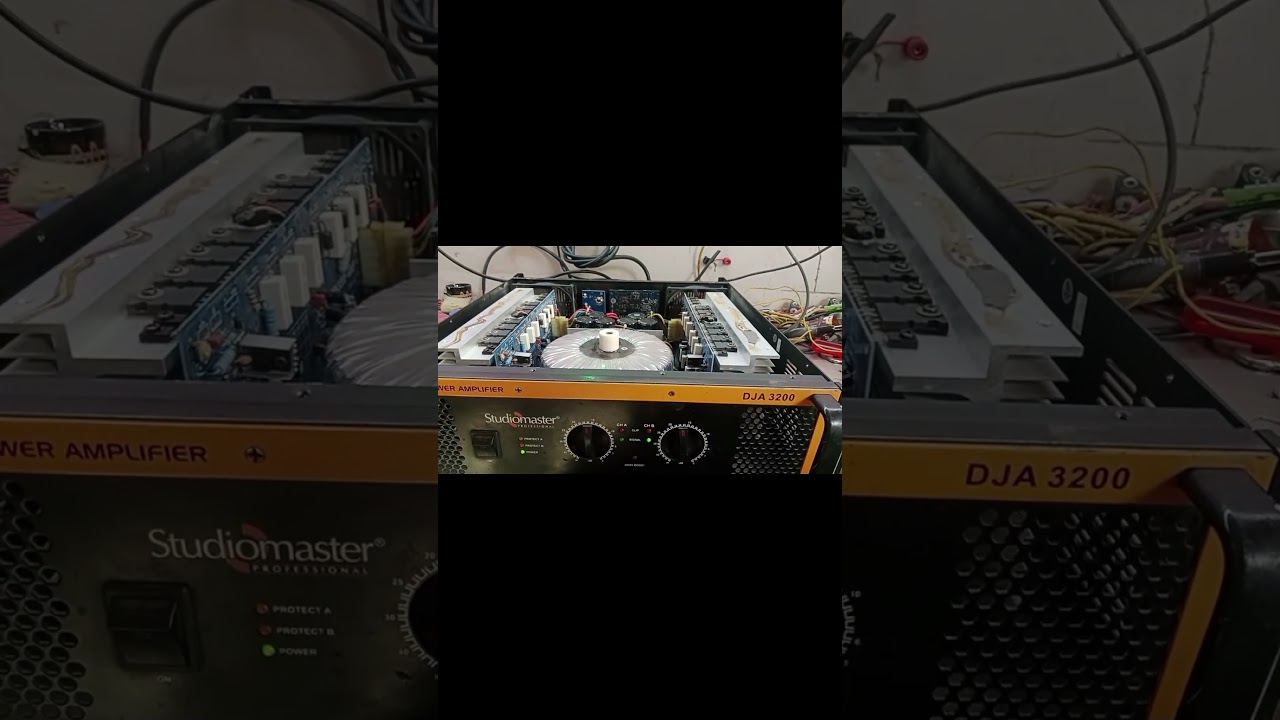 CHANDI DJ REPAIRING  AMPLIFIER STUDO MASTER DJA 3200 WATTS